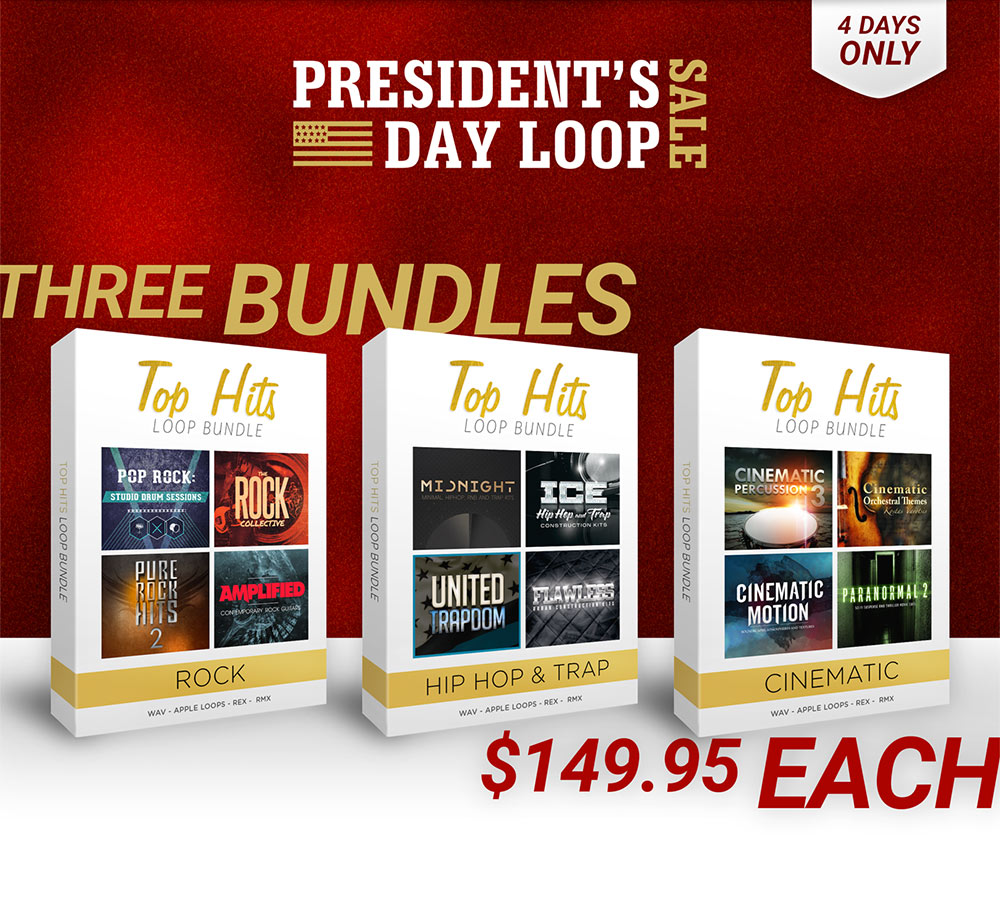 Big Fish Audio President's Day Sale