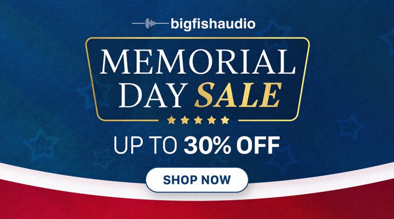 Big Fish Audio Memorial Day Sale 2026