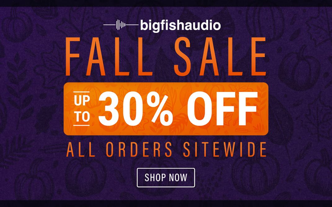 Big Fish Audio Fall Sale